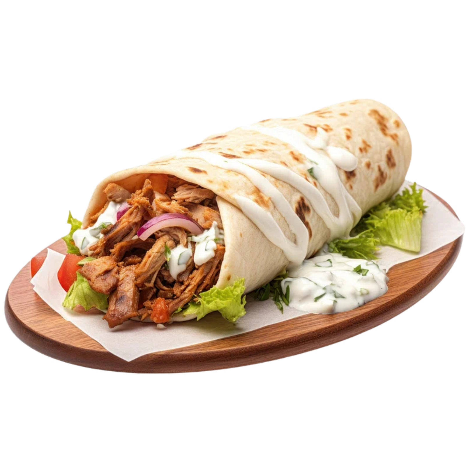 Spicy Chicken Shawarma